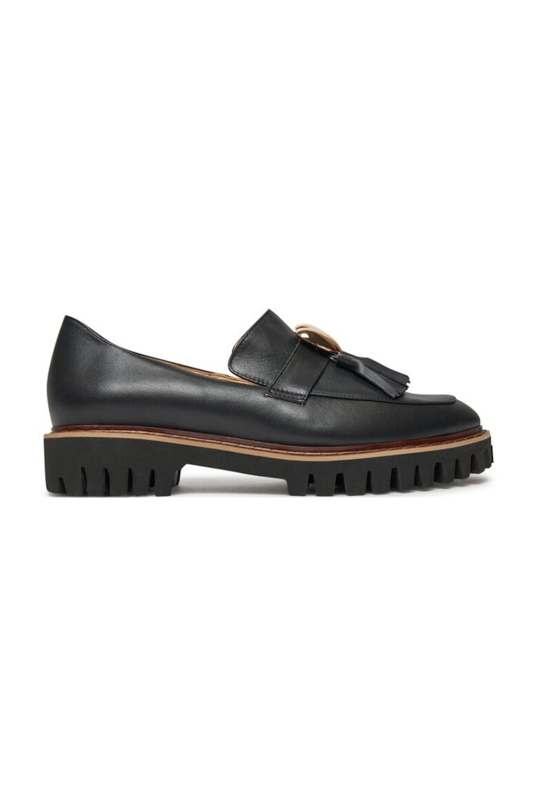 Baldowski Loafers D04958-DIAN-002 Negru Piele lacuita - Pled.ro