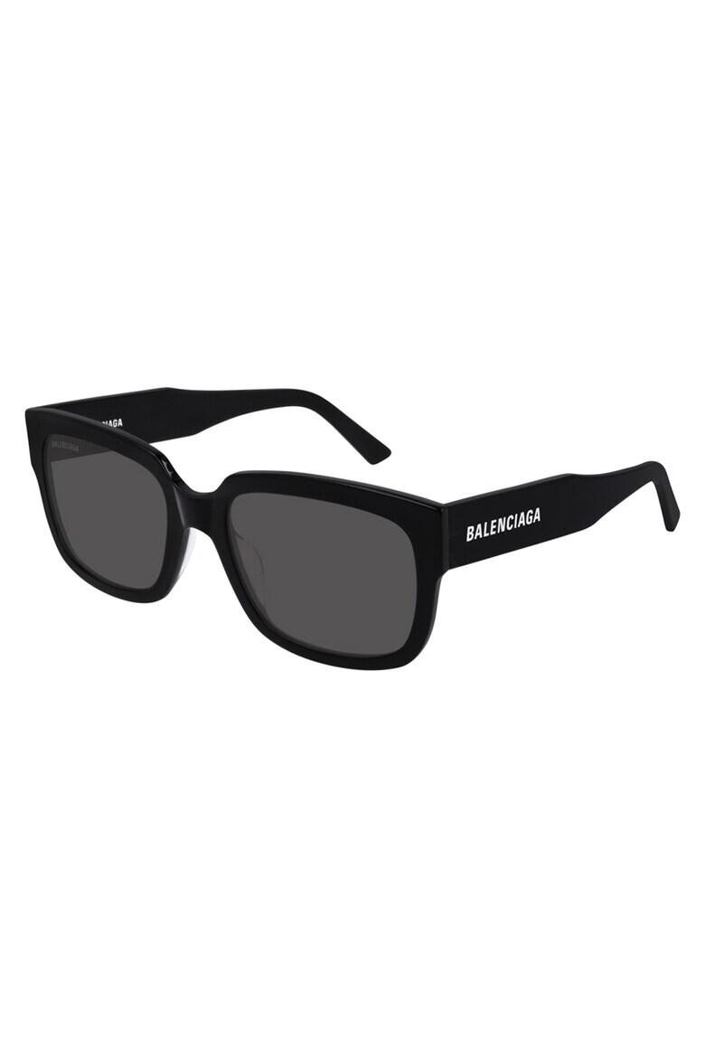 Balenciaga Ochelari de soare dreptughiulari unisex cu logo - Pled.ro