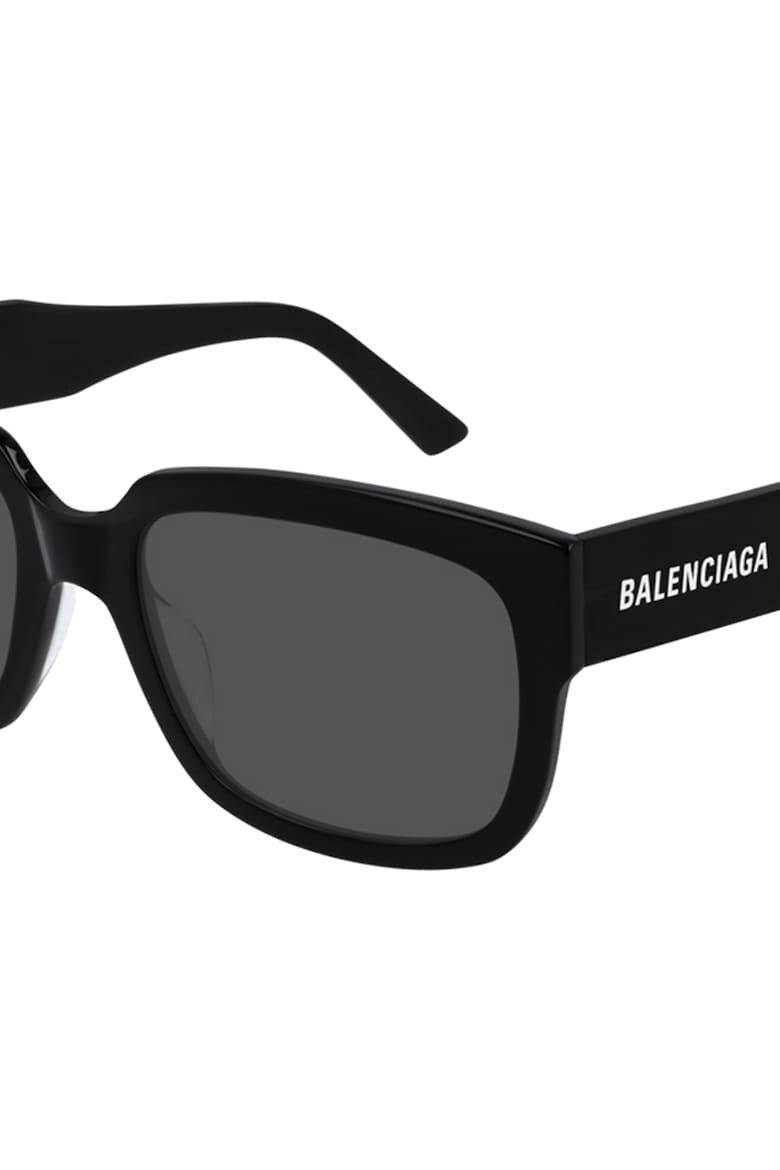 Balenciaga Ochelari de soare dreptughiulari unisex cu logo - Pled.ro