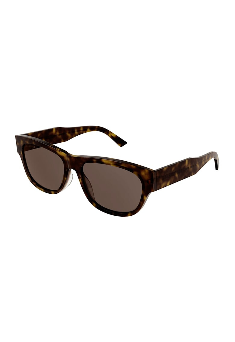 Balenciaga Ochelari de soare patrati cu aspect tortoise - Pled.ro