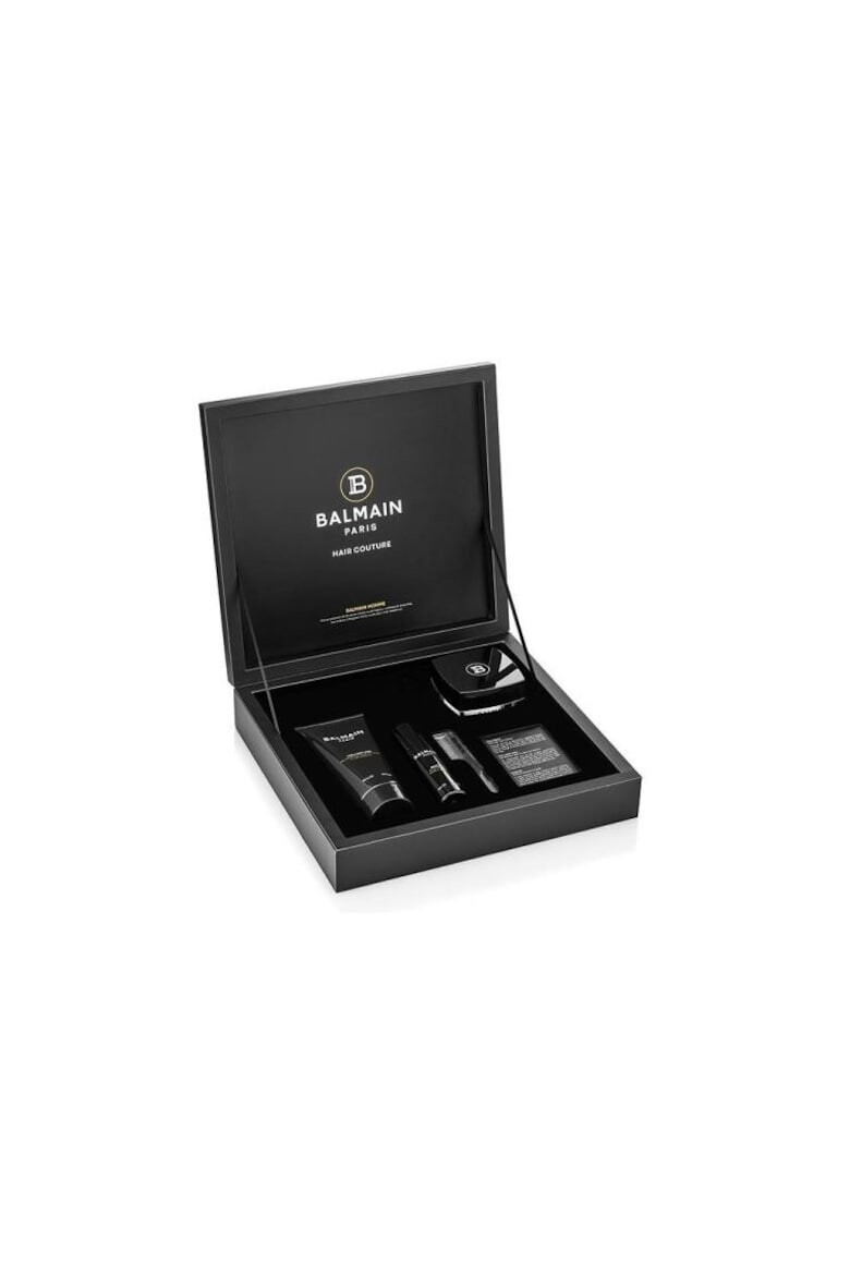 Balmain Set Professionnel Homme Ulei pentru barba 30ml Sampon par si corp 200ml Scrub pentru scalp 100g - Pled.ro