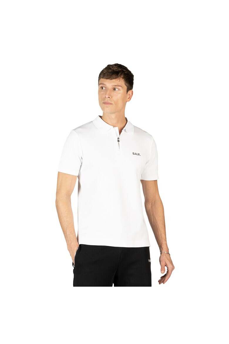 BALR. Tricou polo cu fenta cu fermoar - Pled.ro