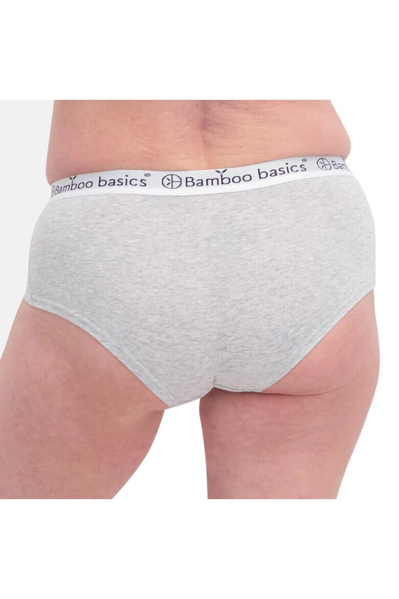 Bamboo Basics Set de boxeri cu banda logo in talie Iris - 2 perechi - Pled.ro