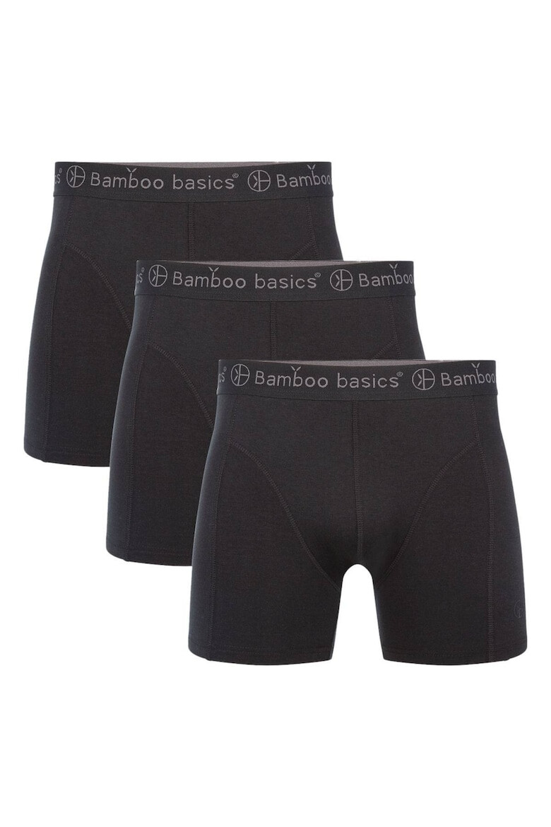 Bamboo Basics Set de boxeri cu banda logo in talie Rico 17071 - 3 perechi - Pled.ro