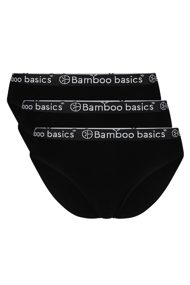 Bamboo Basics Set de chiloti cu banda logo in talie Yara 17095 - 3 perechi - Pled.ro