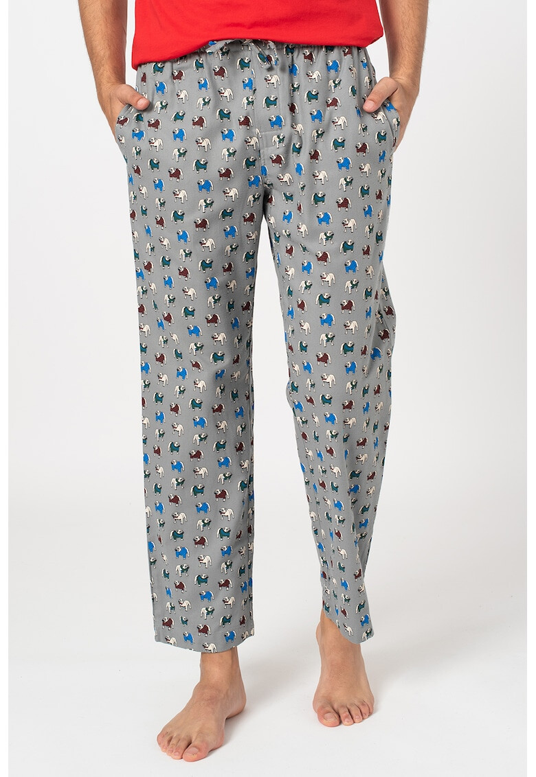 Banana Republic Pantaloni de pijama straight fit - Pled.ro