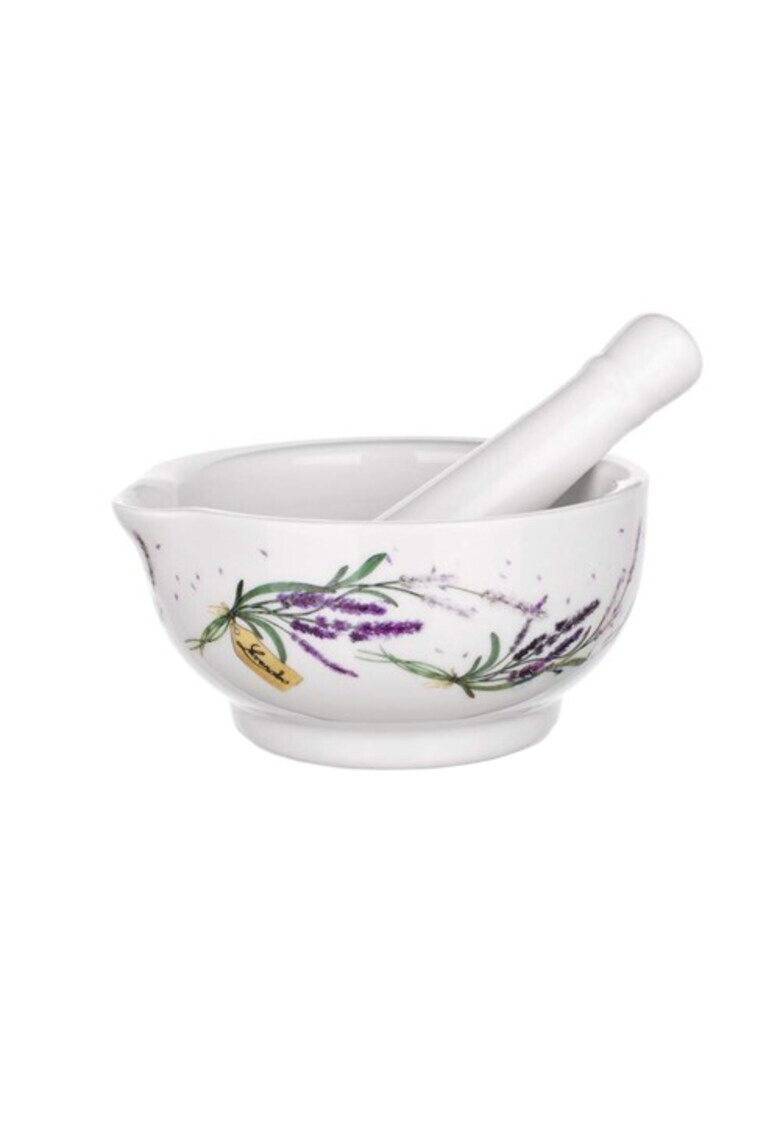 Banquet Mojar cu pistil ceramic decor lavanda - Pled.ro