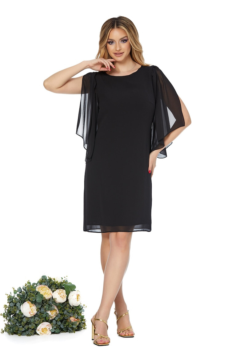 BAROCCA Rochie dreapta cu maneci evazate Nice - Pled.ro