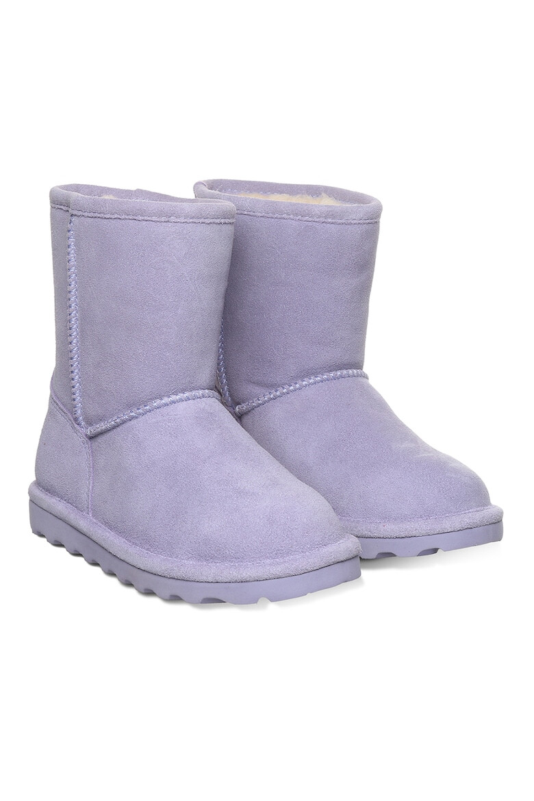 BEARPAW Cizme de piele intoarsa cu captuseala de lana fara inchidere Elle Youth - Pled.ro