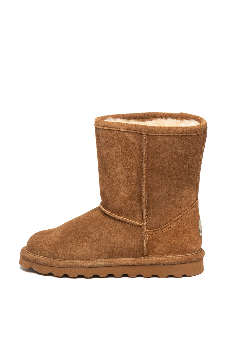 BEARPAW Cizme de piele intoarsa cu captuseala de lana fara inchidere Elle Youth - Pled.ro