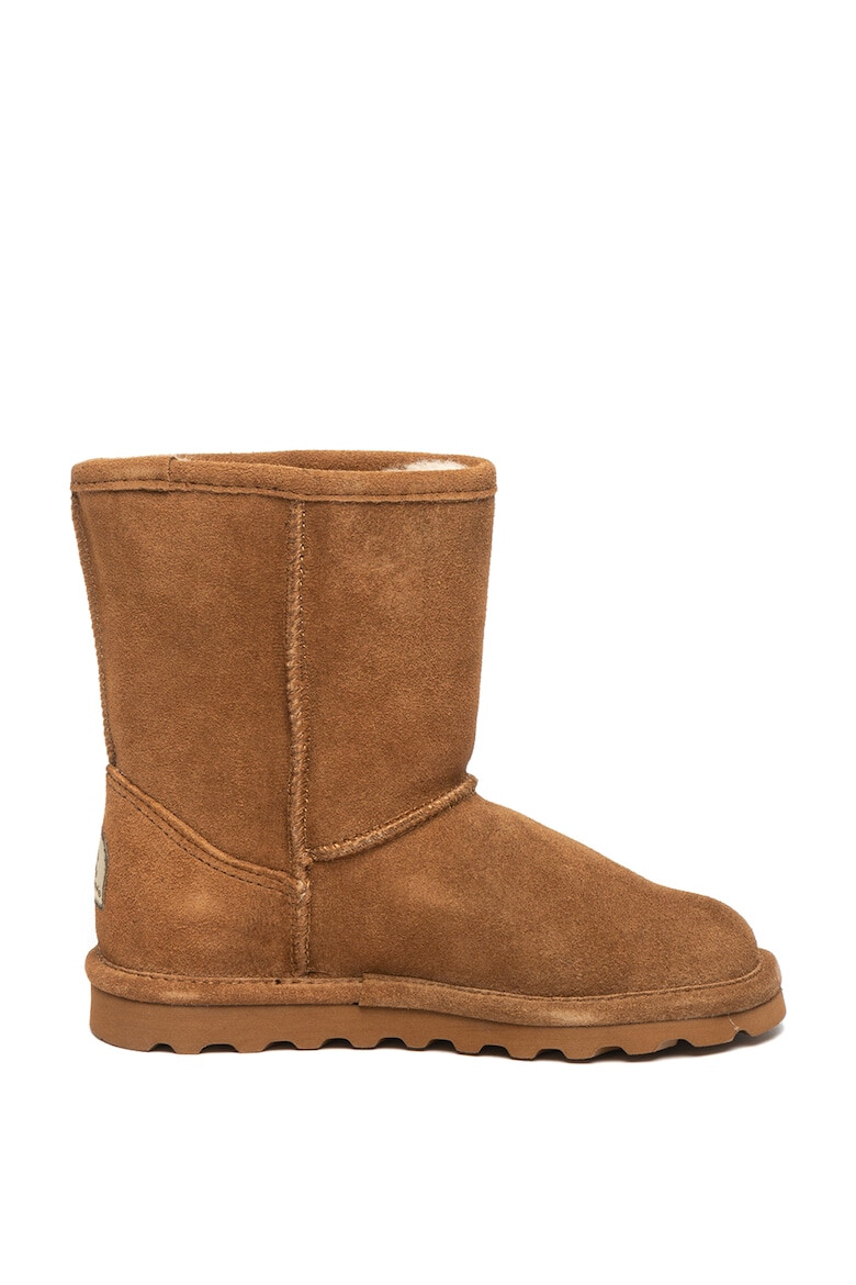 BEARPAW Cizme de piele intoarsa cu captuseala de lana fara inchidere Elle Youth - Pled.ro