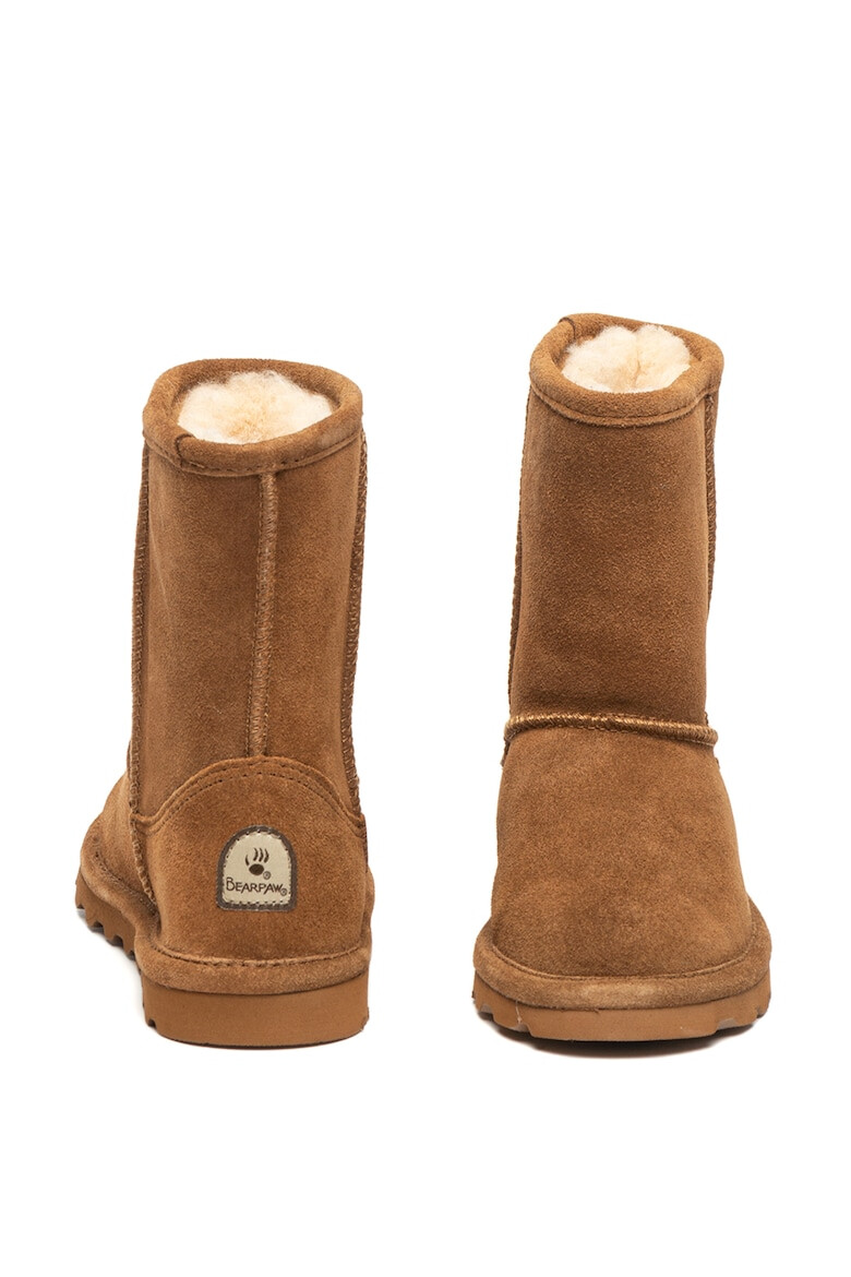 BEARPAW Cizme de piele intoarsa cu captuseala de lana fara inchidere Elle Youth - Pled.ro