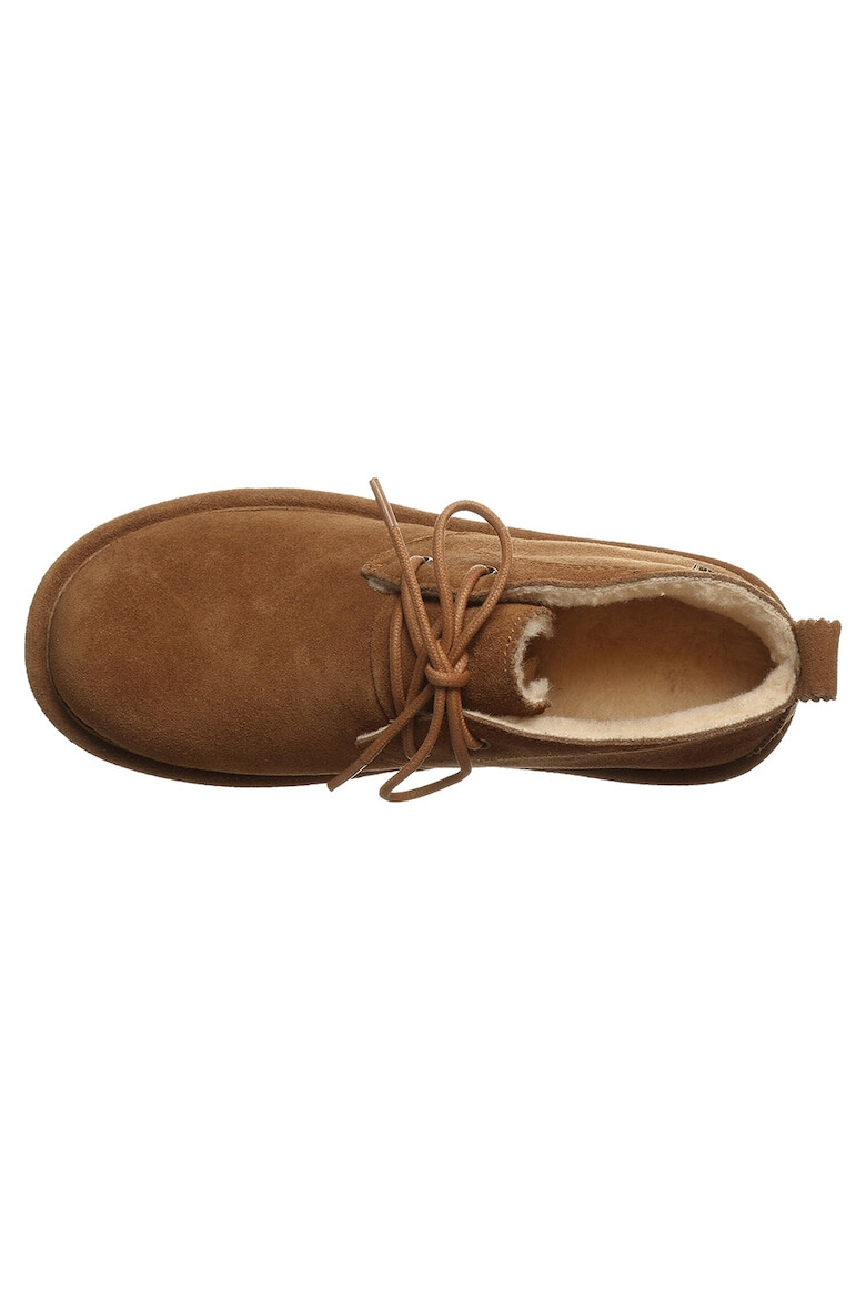 BEARPAW Ghete chukka de piele intorsa cu captuseala de lana Skye - Pled.ro