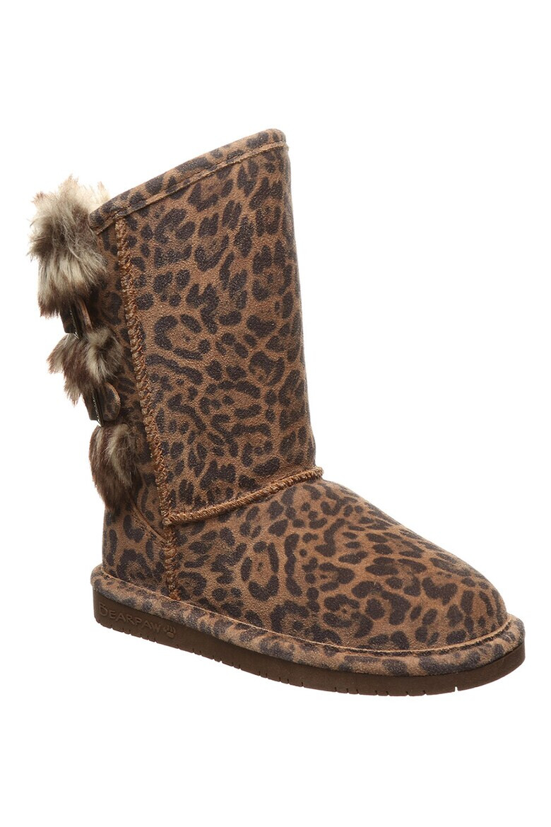 BEARPAW Ghete cu animal print Boshie - Pled.ro