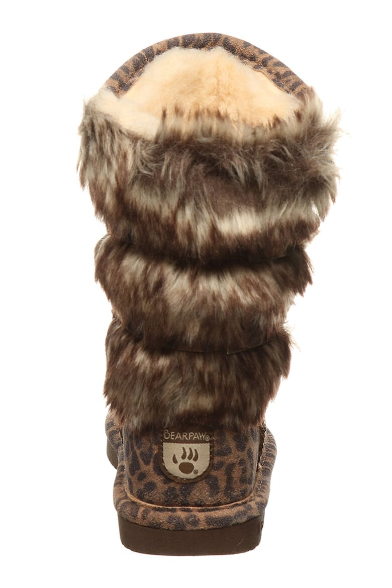 BEARPAW Ghete cu animal print Boshie - Pled.ro