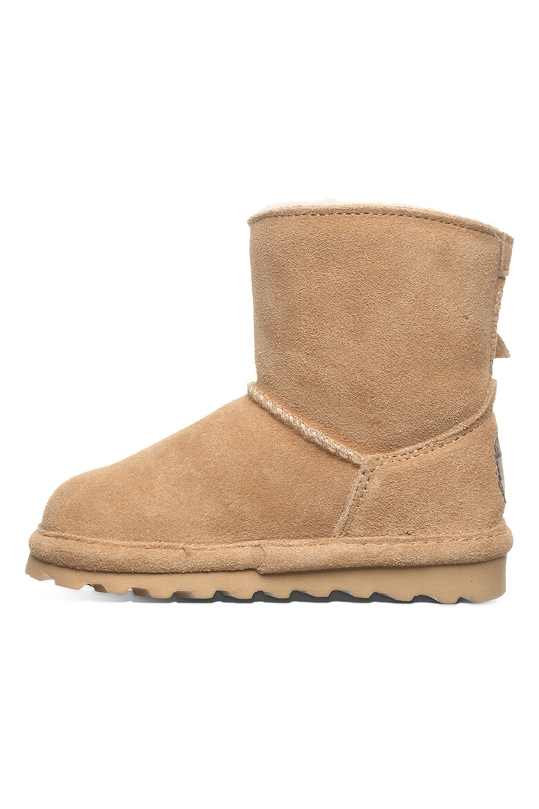 BEARPAW Ghete de iarna fara inchidere din piele intoarsa Isabelle - Pled.ro