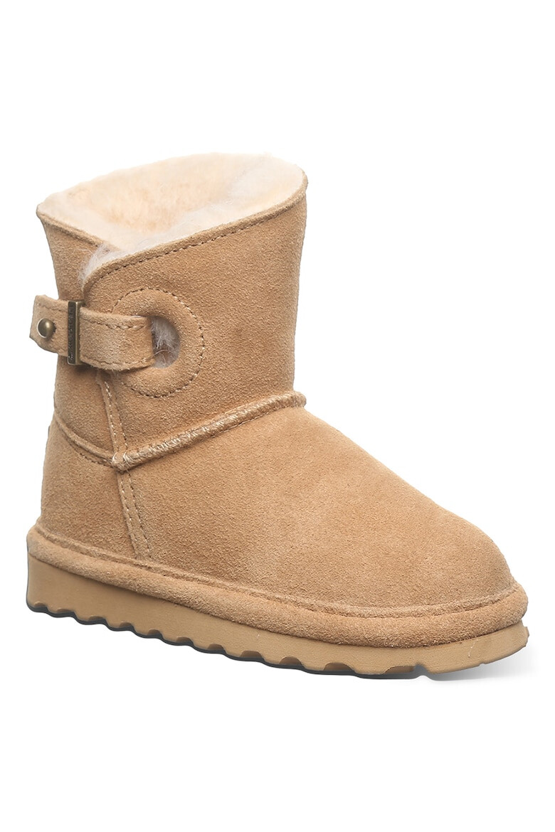 BEARPAW Ghete de iarna fara inchidere din piele intoarsa Isabelle - Pled.ro