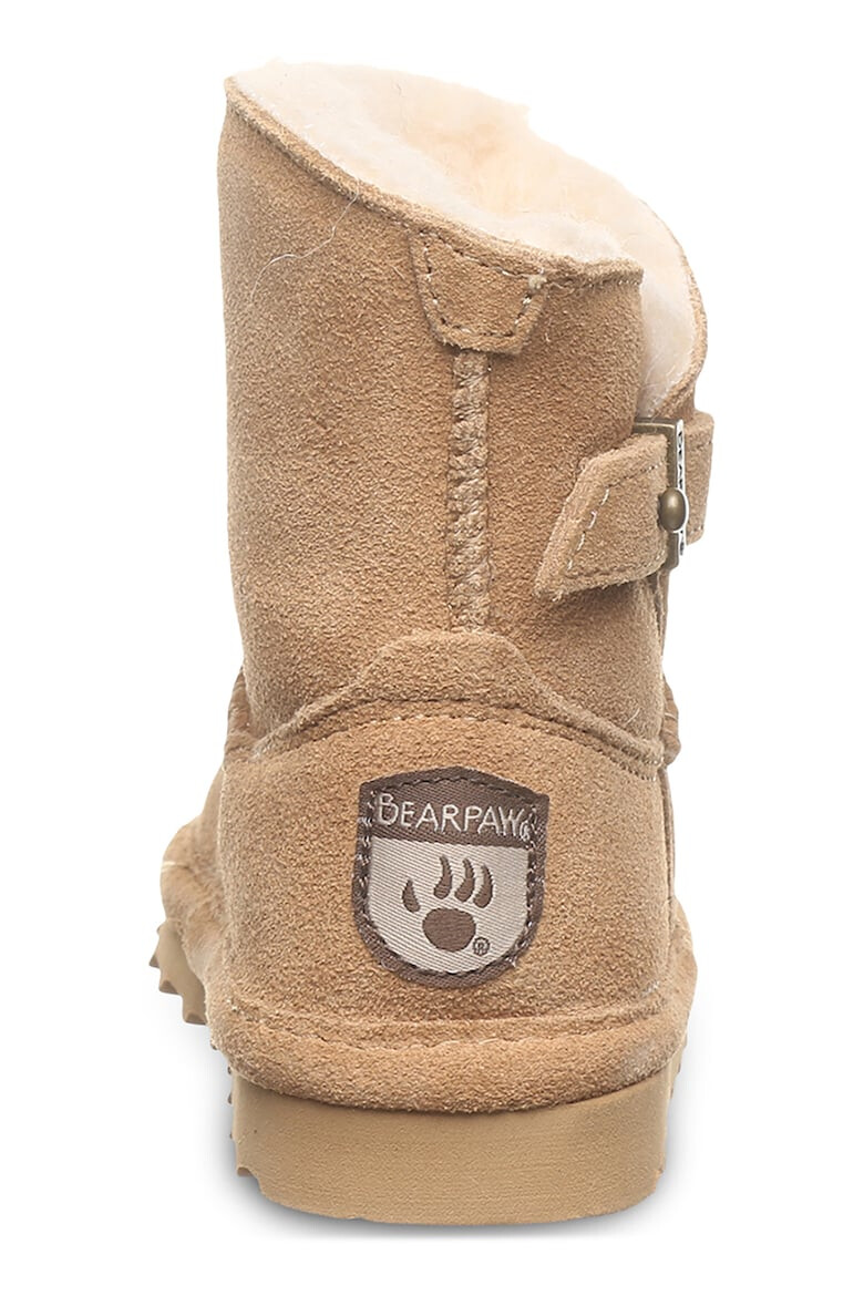 BEARPAW Ghete de iarna fara inchidere din piele intoarsa Isabelle - Pled.ro