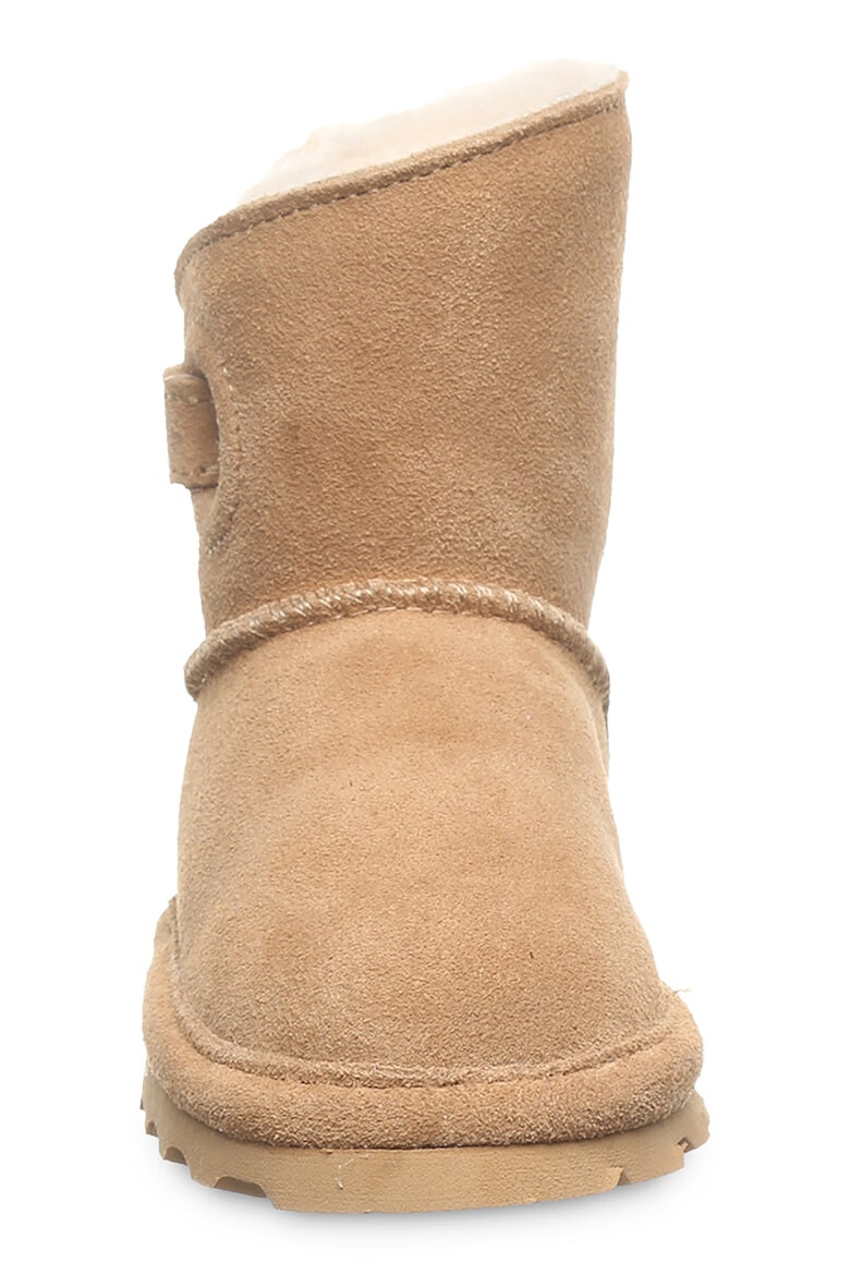 BEARPAW Ghete de iarna fara inchidere din piele intoarsa Isabelle - Pled.ro