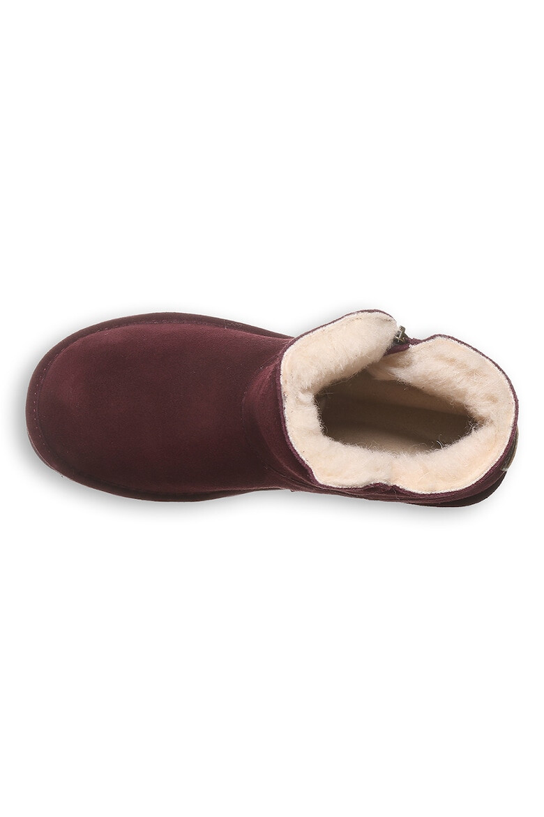 BEARPAW Ghete de piele intoarsa cu fermoar - Pled.ro