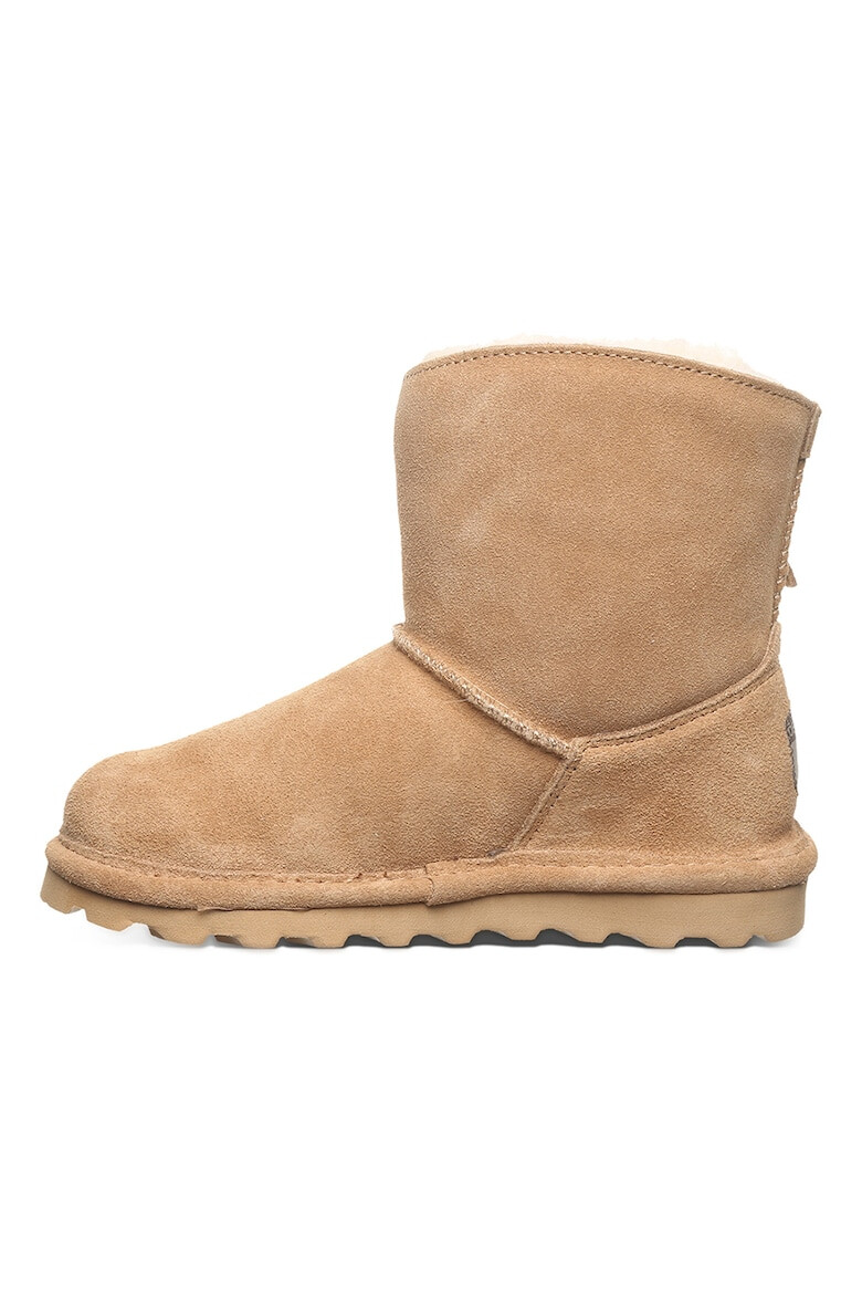 BEARPAW Ghete de piele intoarsa fara inchidere cu captuseala din amestec de lana Isabelle - Pled.ro