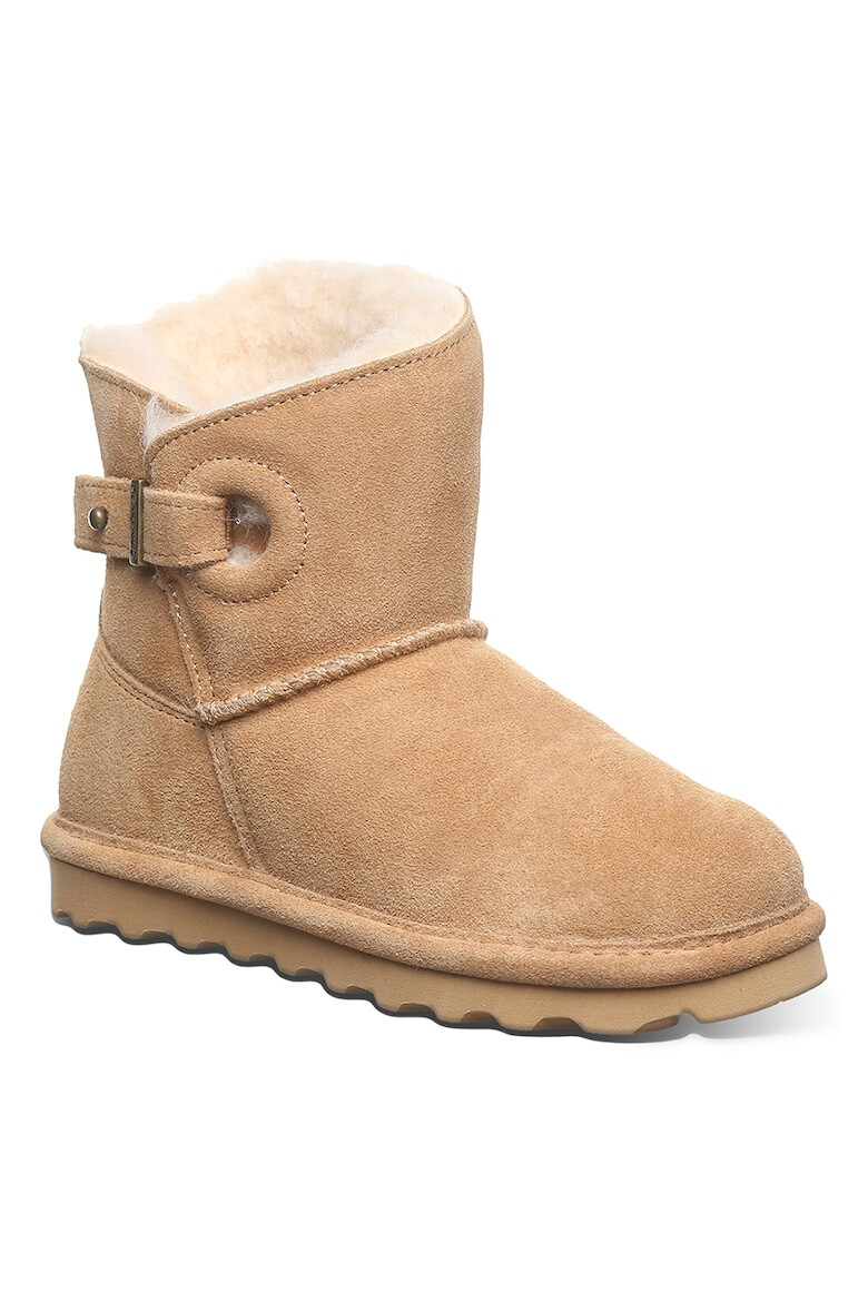 BEARPAW Ghete de piele intoarsa fara inchidere cu captuseala din amestec de lana Isabelle - Pled.ro