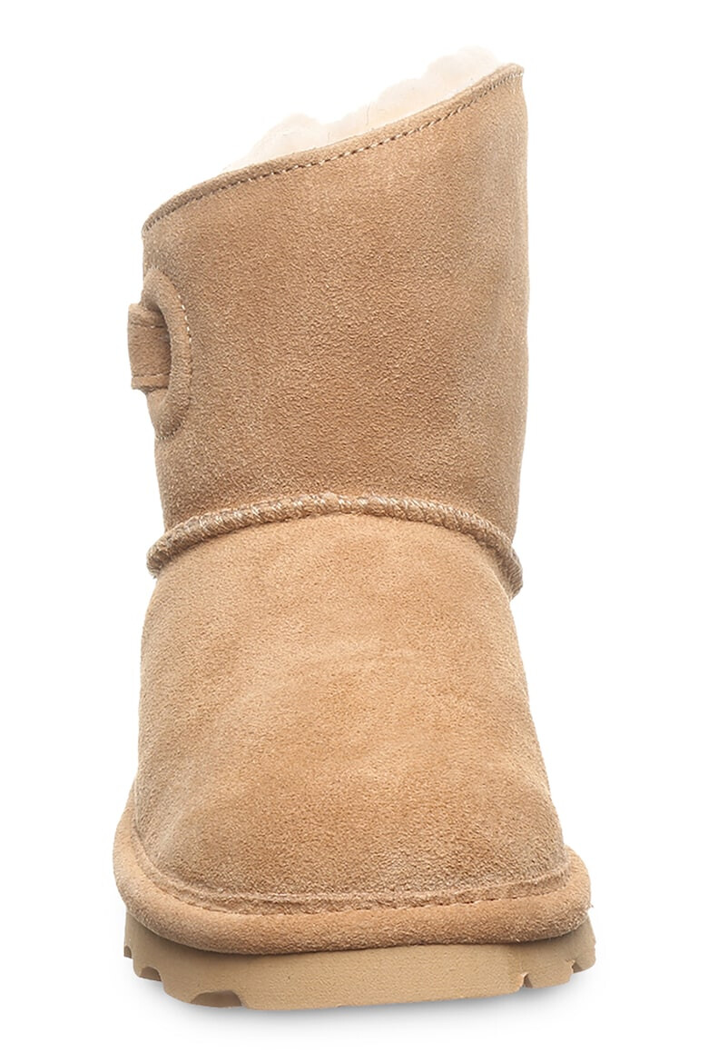 BEARPAW Ghete de piele intoarsa fara inchidere cu captuseala din amestec de lana Isabelle - Pled.ro