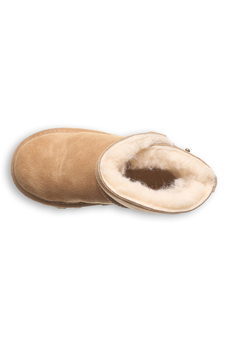 BEARPAW Ghete de piele intoarsa fara inchidere cu captuseala din amestec de lana Isabelle - Pled.ro