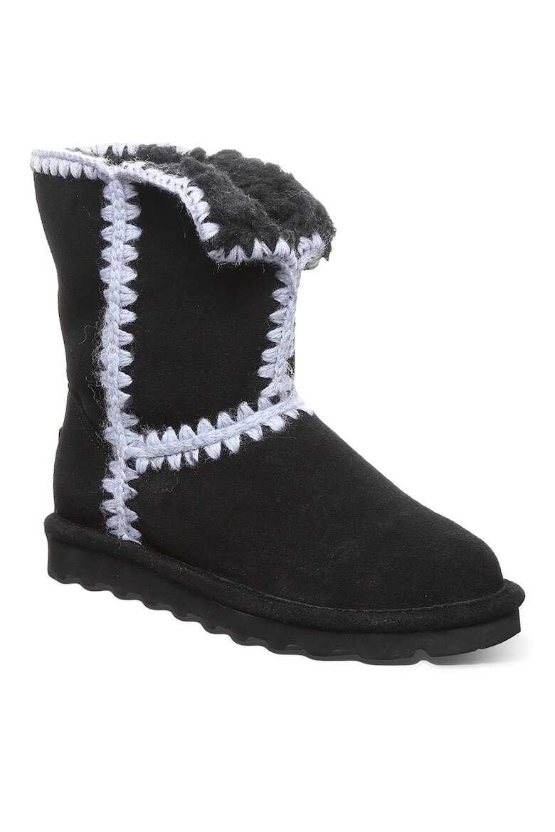 BEARPAW Ghete de piele intoarsa fara inchidere Penelope - Pled.ro