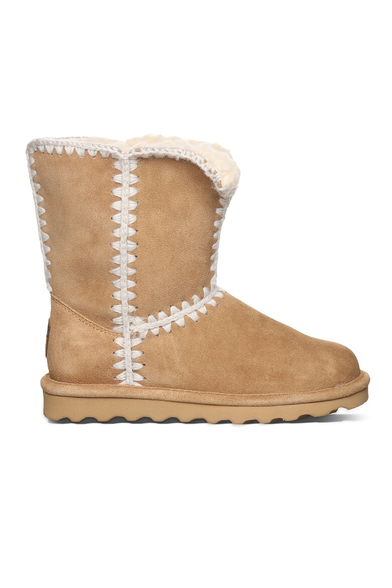 BEARPAW Ghete de piele intoarsa fara inchidere Penelope - Pled.ro