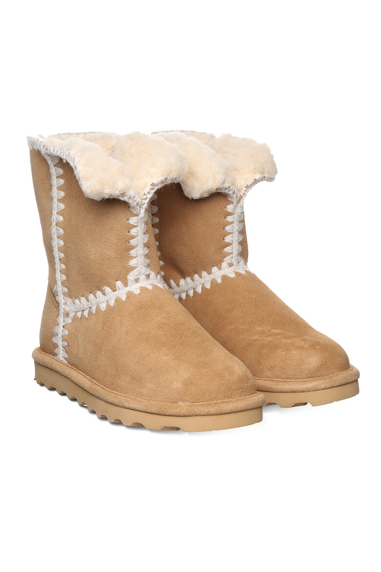 BEARPAW Ghete de piele intoarsa fara inchidere Penelope - Pled.ro