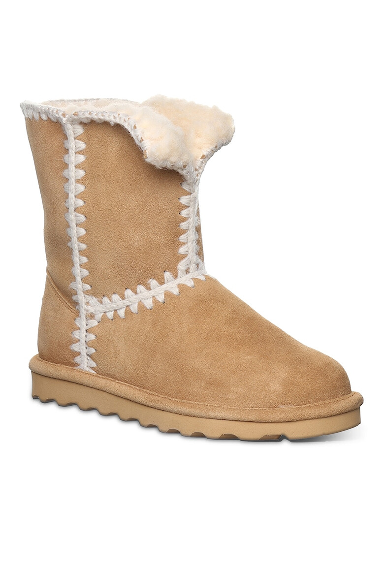 BEARPAW Ghete de piele intoarsa fara inchidere Penelope - Pled.ro