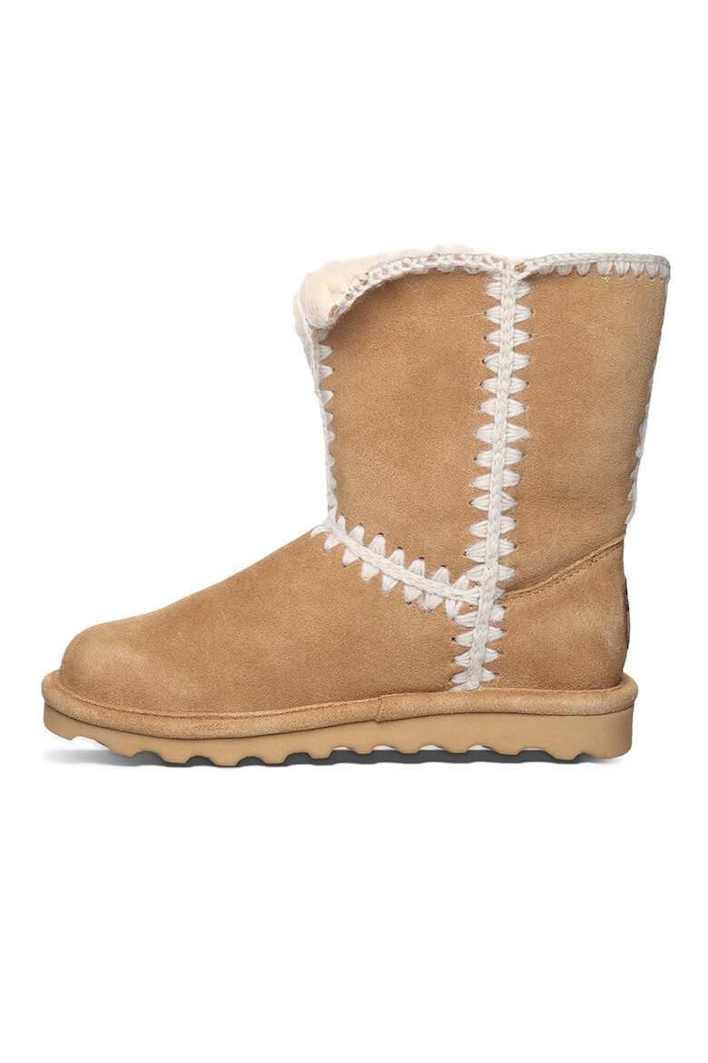 BEARPAW Ghete de piele intoarsa fara inchidere Penelope - Pled.ro