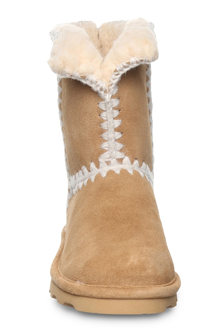 BEARPAW Ghete de piele intoarsa fara inchidere Penelope - Pled.ro