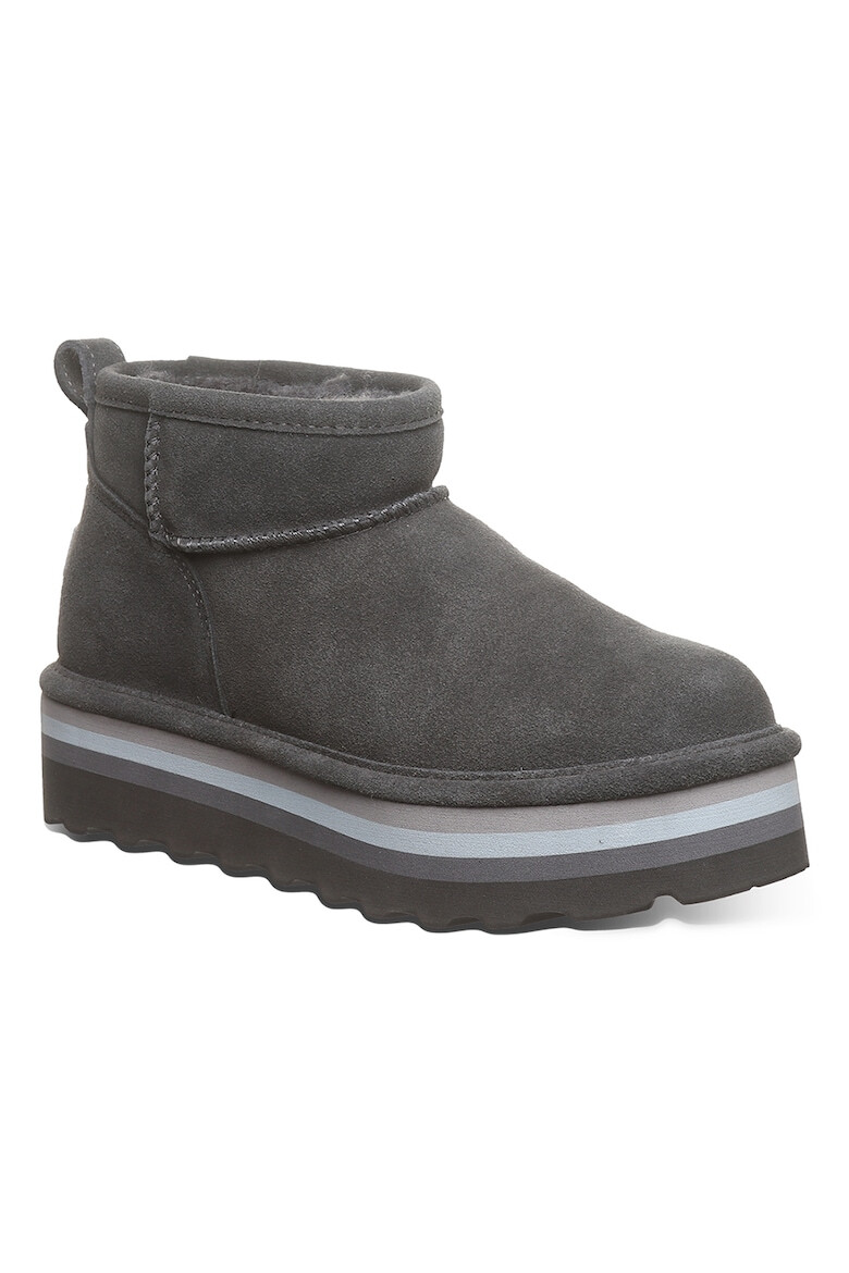 BEARPAW Ghete de piele intoarsa fara inchidere Retro Shorty - Pled.ro