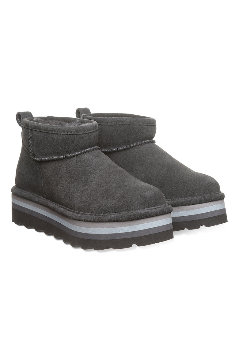 BEARPAW Ghete de piele intoarsa fara inchidere Retro Shorty - Pled.ro