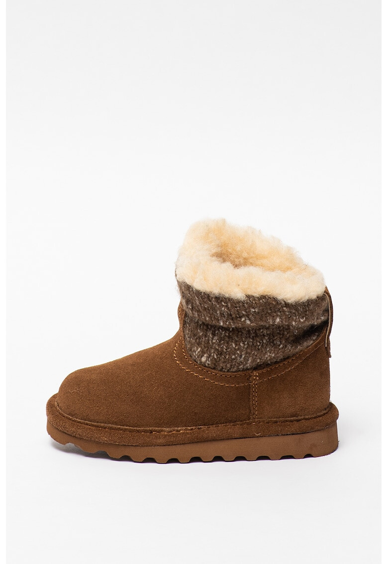 BEARPAW Ghete de piele intoarsa fara inchidere Virginia - Pled.ro