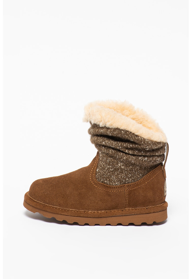 BEARPAW Ghete de piele intoarsa fara inchidere Zora - Pled.ro