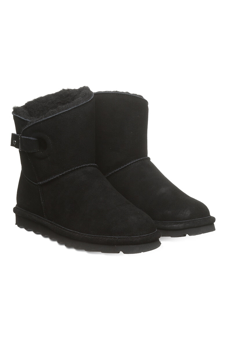 BEARPAW Ghete din piele intoarsa fara inchidere Isabelle - Pled.ro