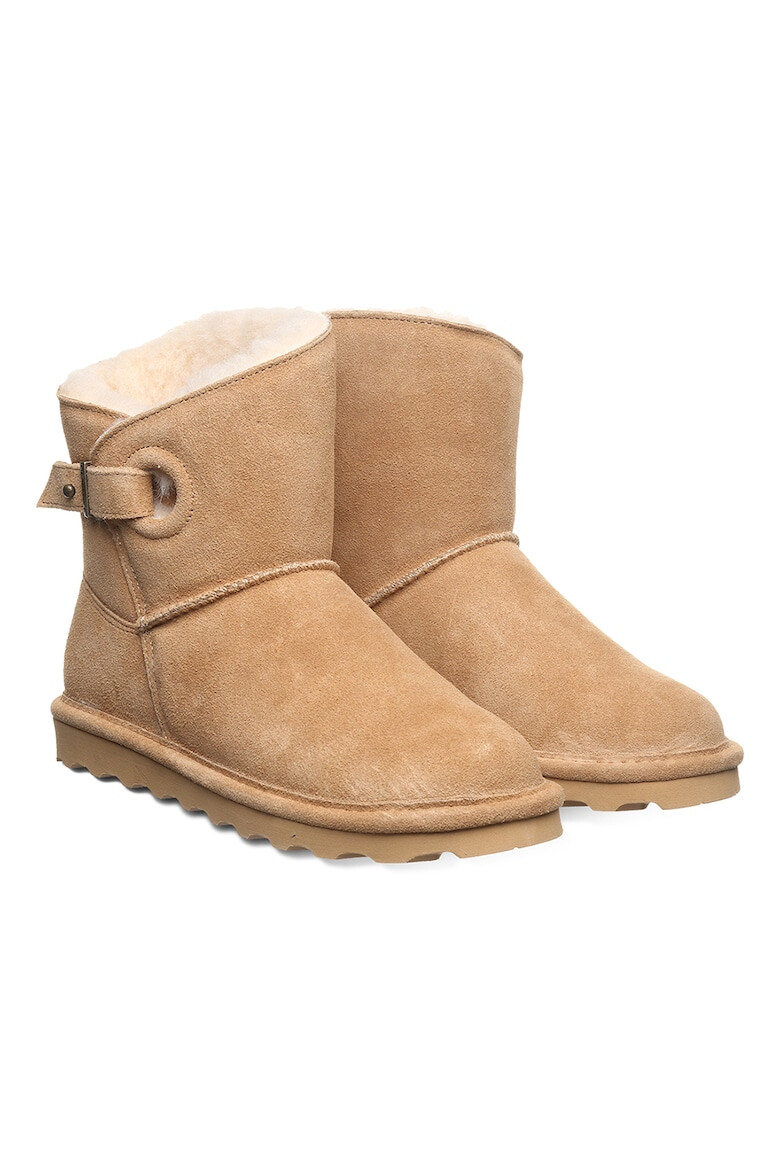 BEARPAW Ghete din piele intoarsa fara inchidere Isabelle - Pled.ro