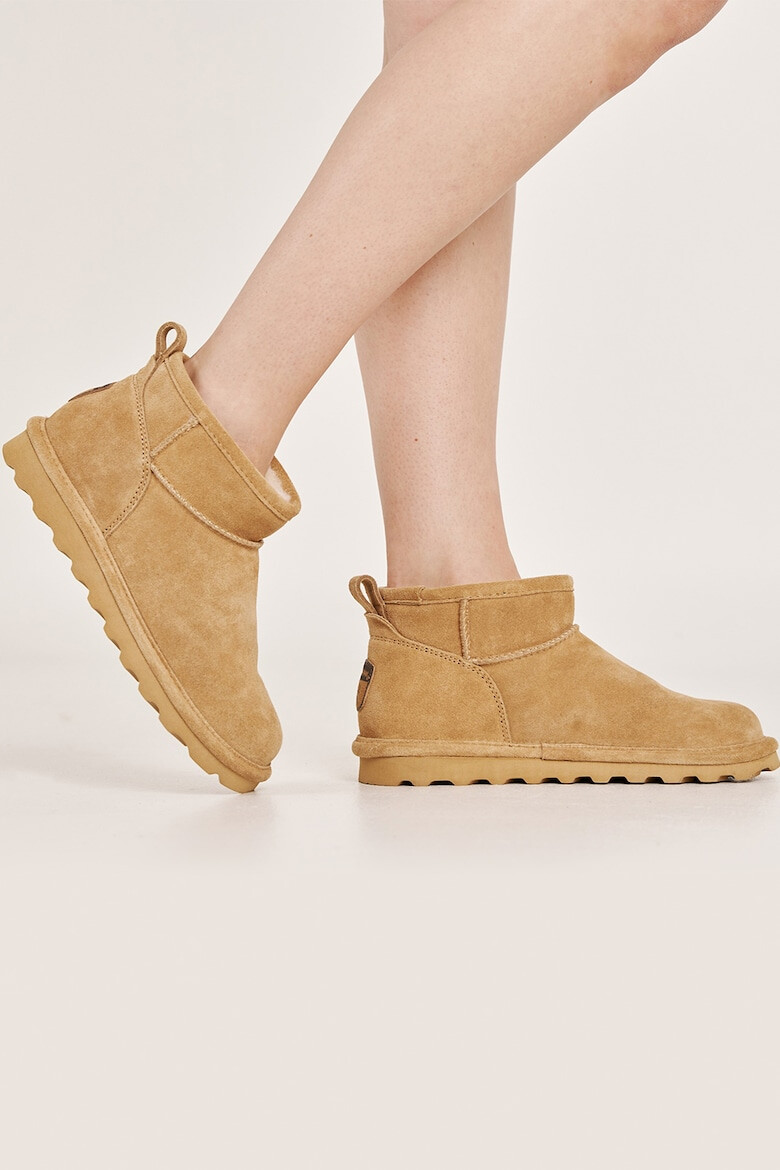 BEARPAW Ghete impermeabile de piele intoarsa fara inchidere - Pled.ro