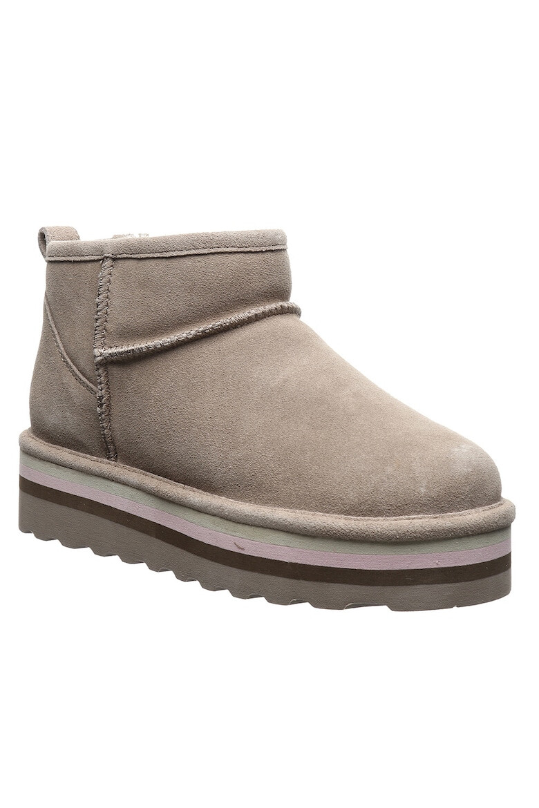 BEARPAW Ghete de piele intoarsa fara inchidere Retro Shorty - Pled.ro