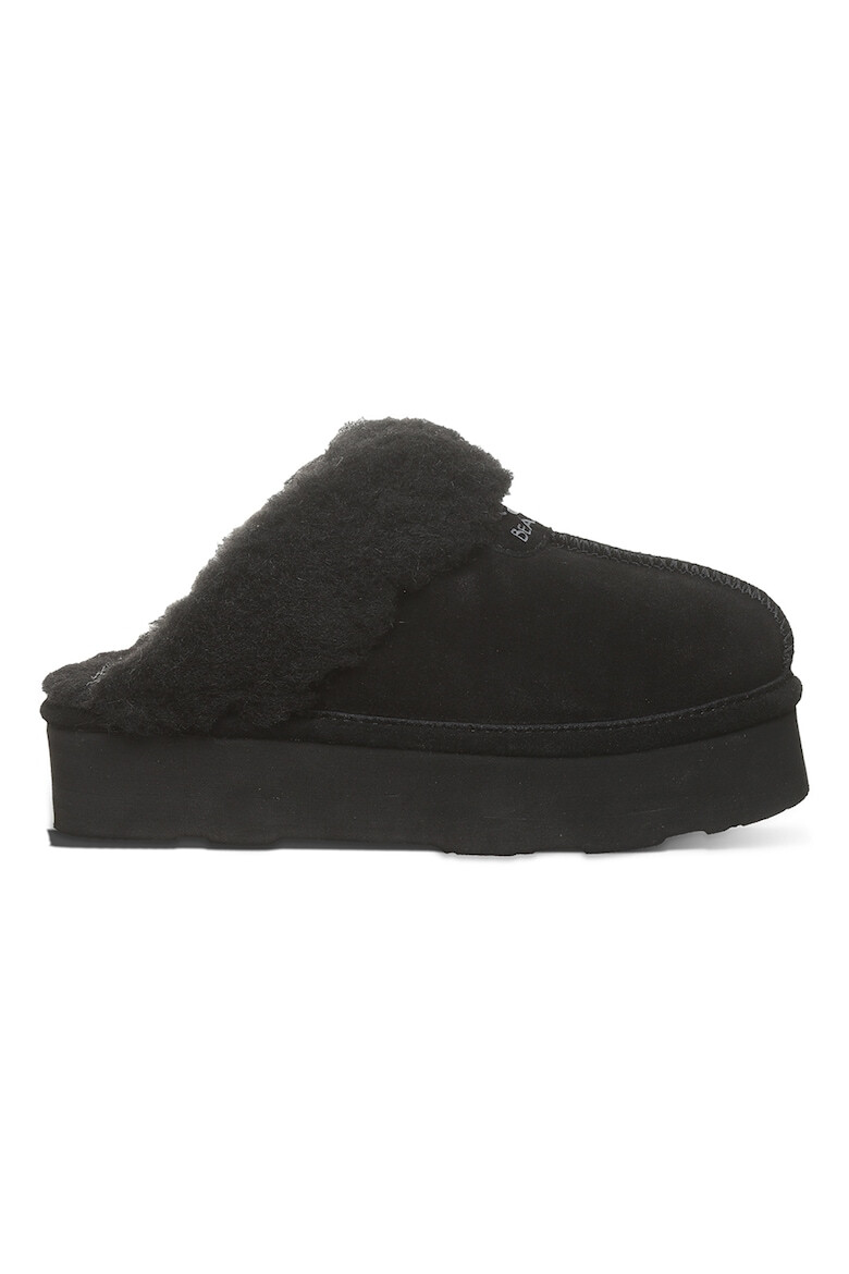 BEARPAW Papuci de casa din piele intoarsa cu finisaj rezistent la apa Retro Loki - Pled.ro