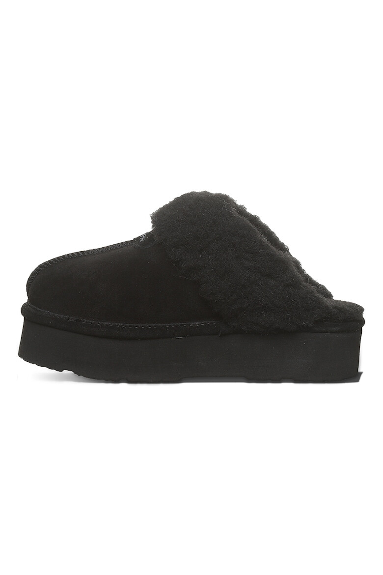 BEARPAW Papuci de casa din piele intoarsa cu finisaj rezistent la apa Retro Loki - Pled.ro