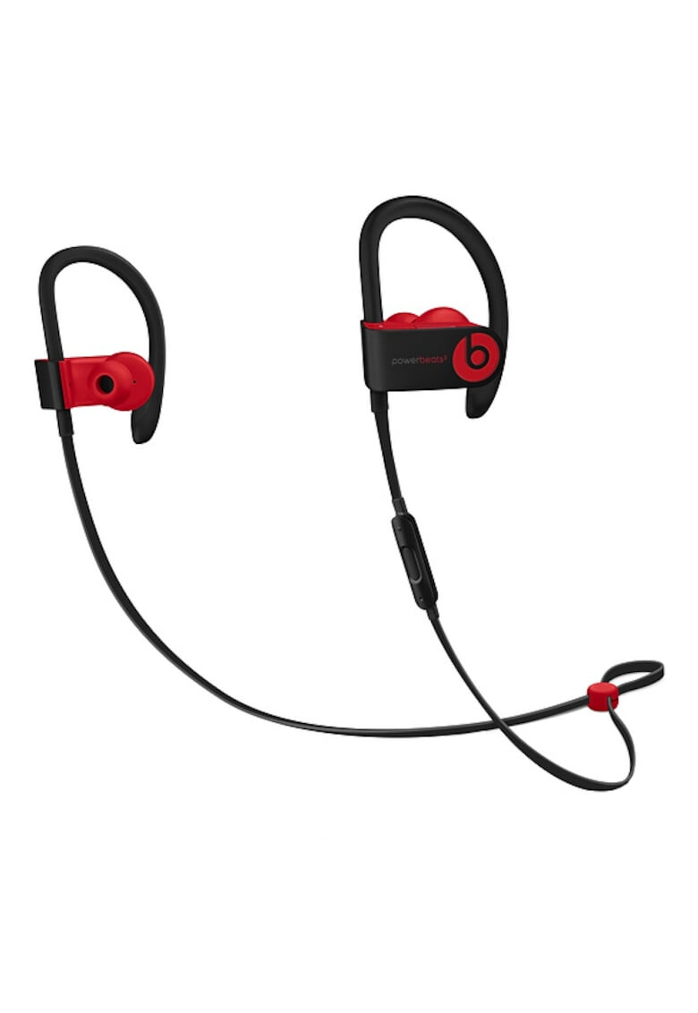 Beats Casti Audio Sport In Ear Power 3 Wireless Bluetooth Microfon Autonomie 12 ore Defiant Black-Red - Pled.ro