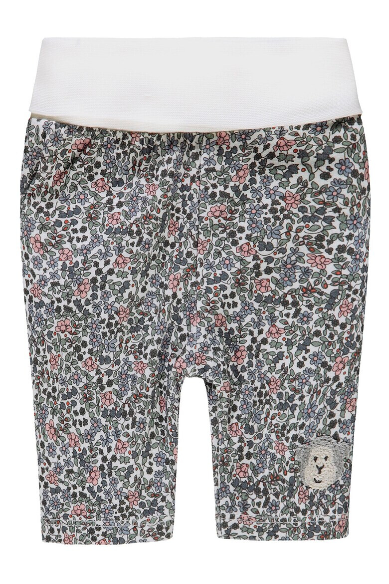 BELLYBUTTON Pantaloni din amestec de bumbac organic cu imprimeu floral - Pled.ro