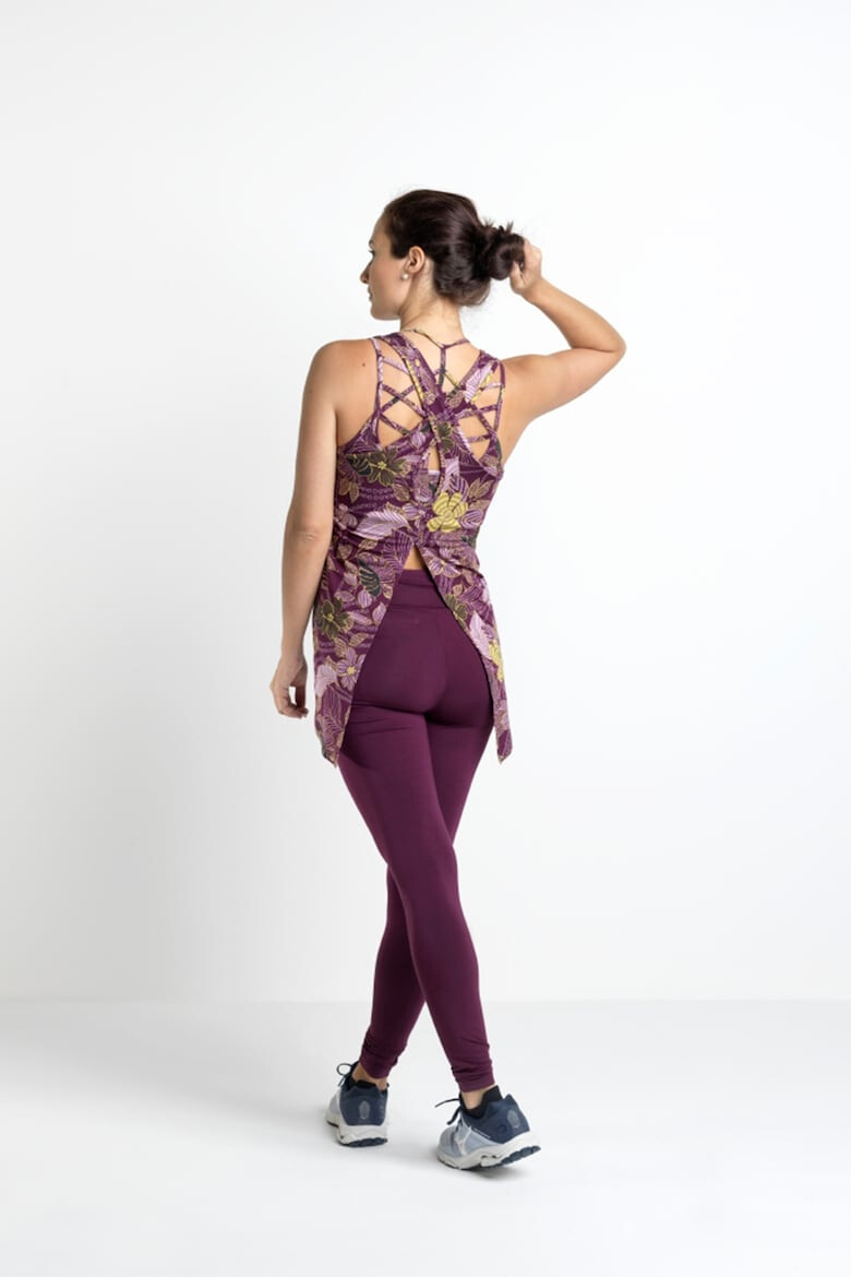 Benger Top regular fit cu bretele incrucisate pe spate pentru yoga - Pled.ro