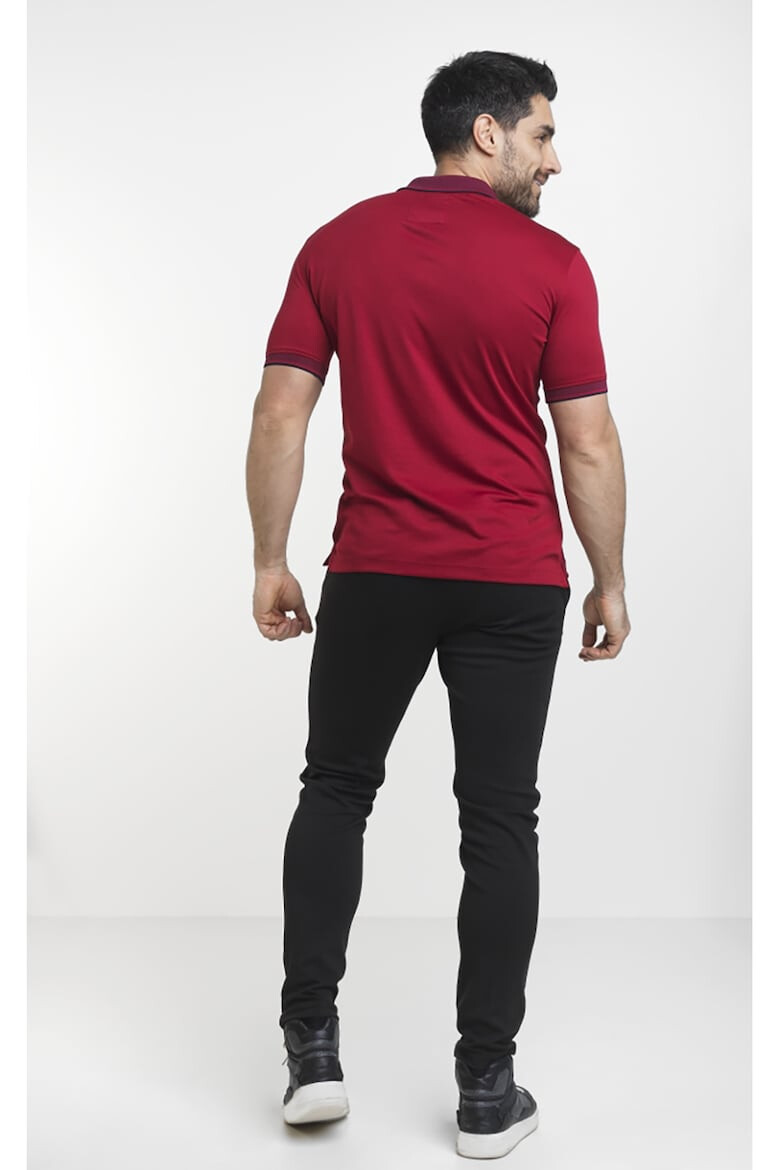 Benger Tricou polo cu fenta cu nasturi pentru fitness - Pled.ro