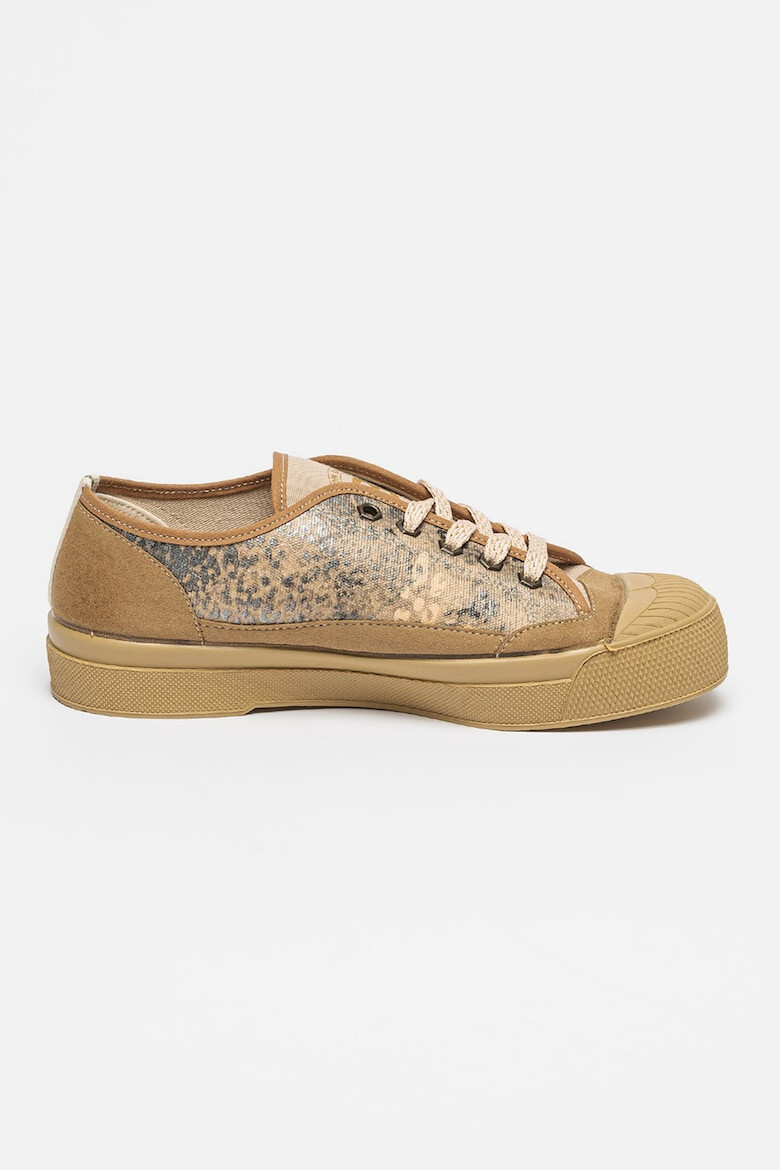 Bensimon Tenisi din material textil cu animal print - Pled.ro