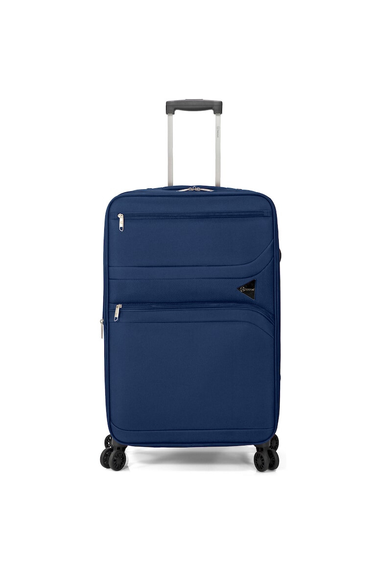 Benzi Troler Cabina Extensibil BZ 5703 4 Roti Duble 55 cm Bleumarin - Pled.ro